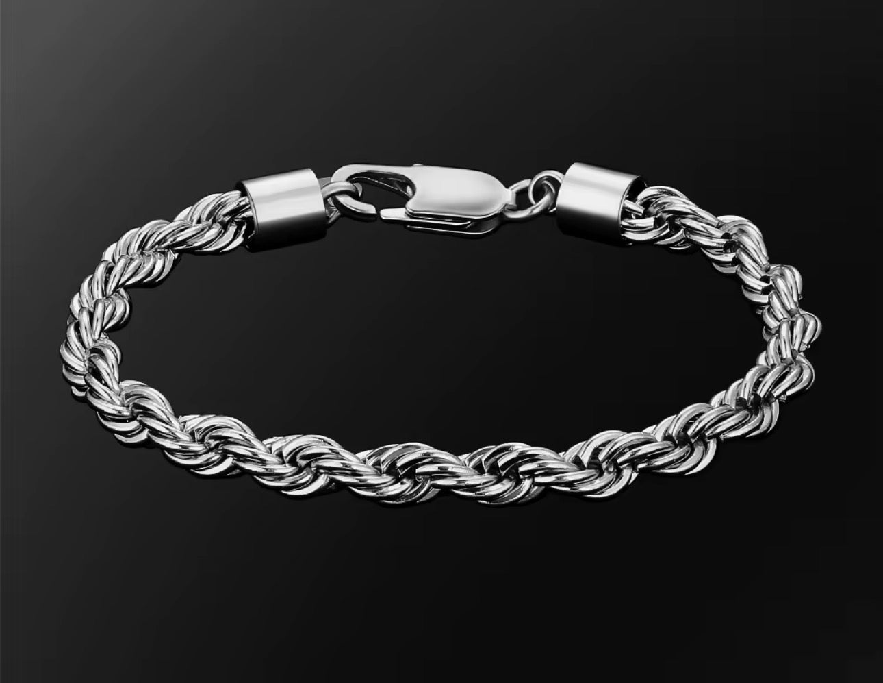 18k Rope Chain Bracelet