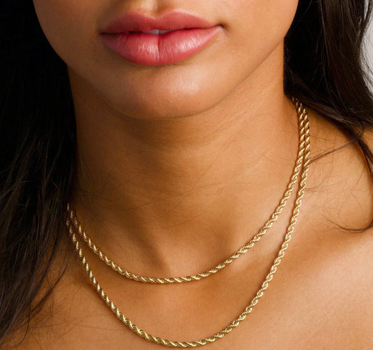 18k Rope Chain