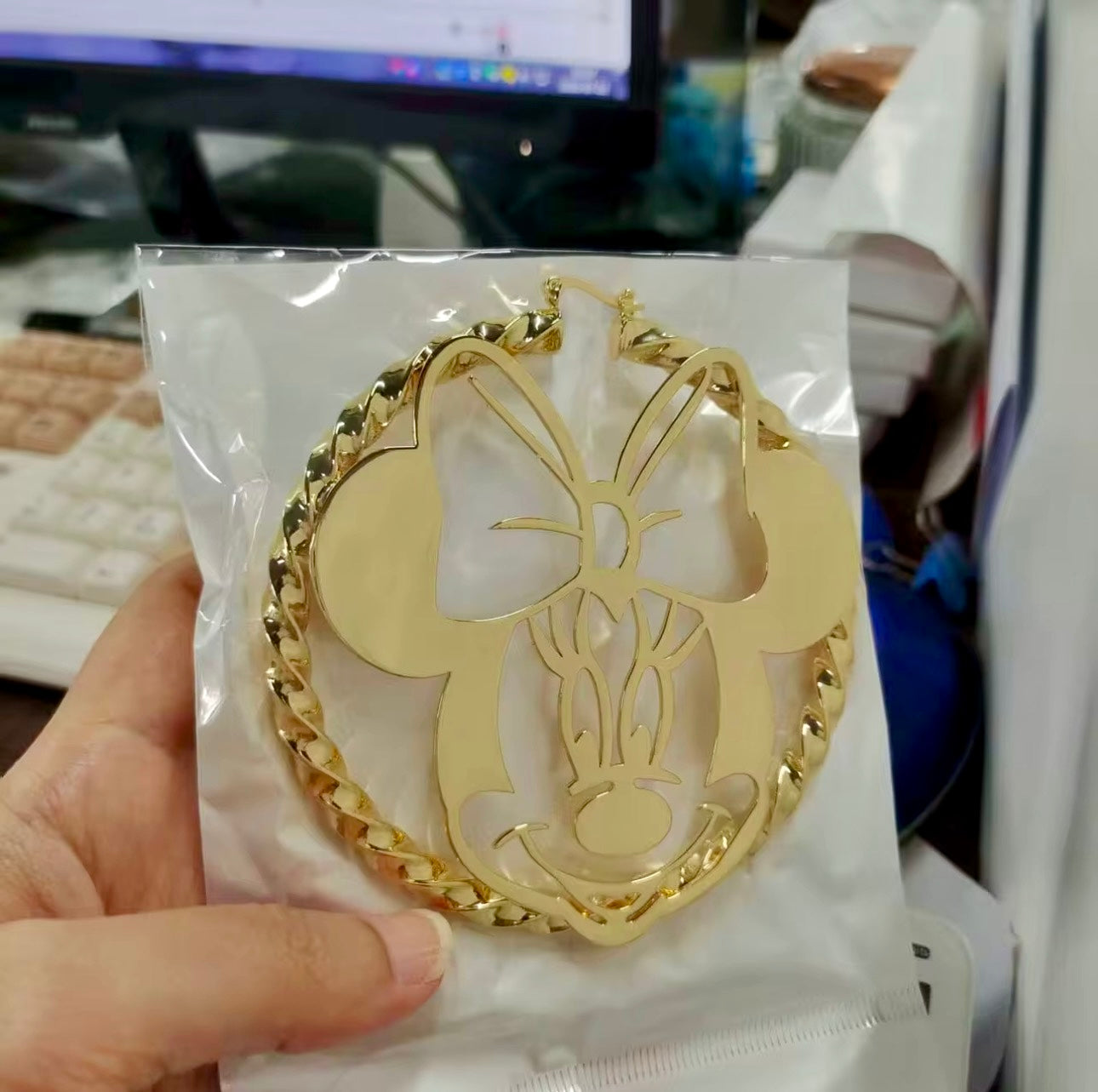 Character Hoop Earrings